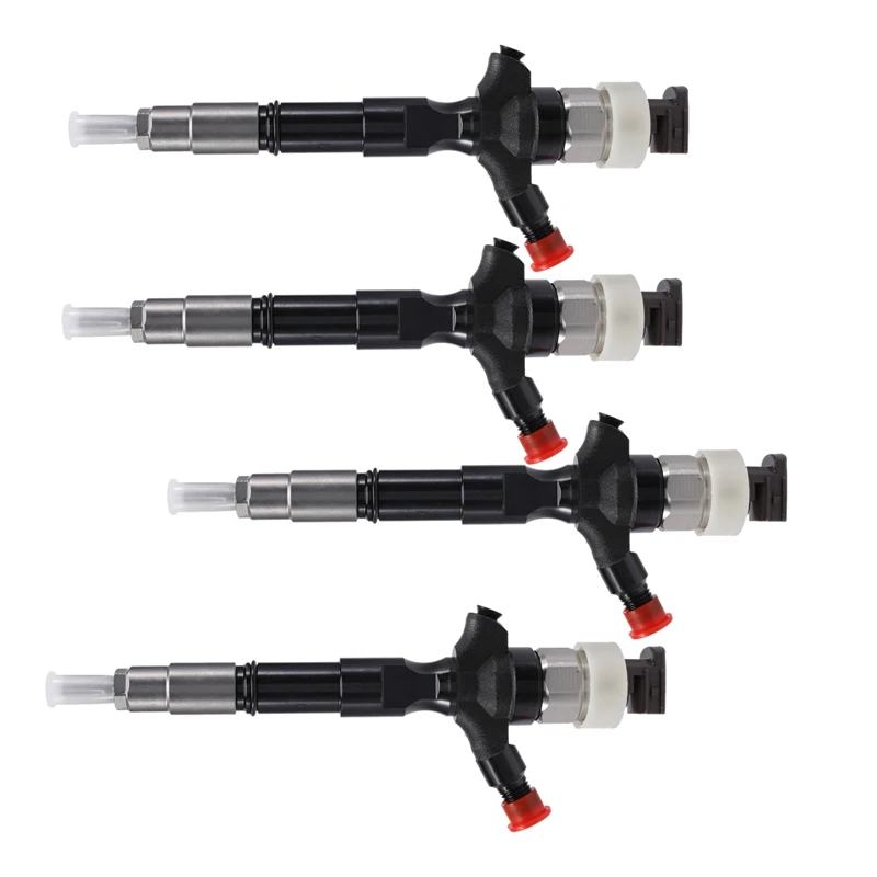

4Pcs New Diesel Common Rail Injector 23670-0L110 / 23670-09380 For Toyota Hilux 2.5L 2KD-FTV