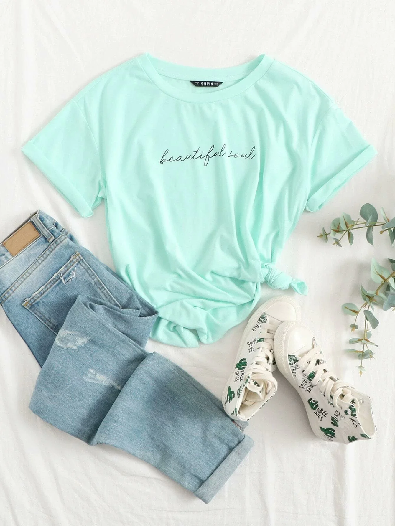 

Letter Graphic Tee