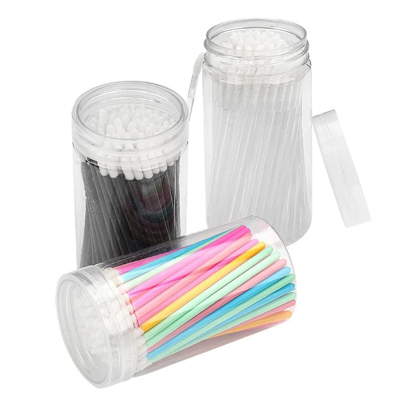 

100Pcs/Set Disposable Lip Brushes Make Up Brush Lipstick Gloss Wands Applicator Tool Makeup