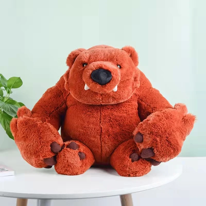 

49 см Игровые Периферийные приборы Supercell chote of Clan Brawl Nita Bear Spirit плюшевые искусственные украшения милый подарок подушка для кровати