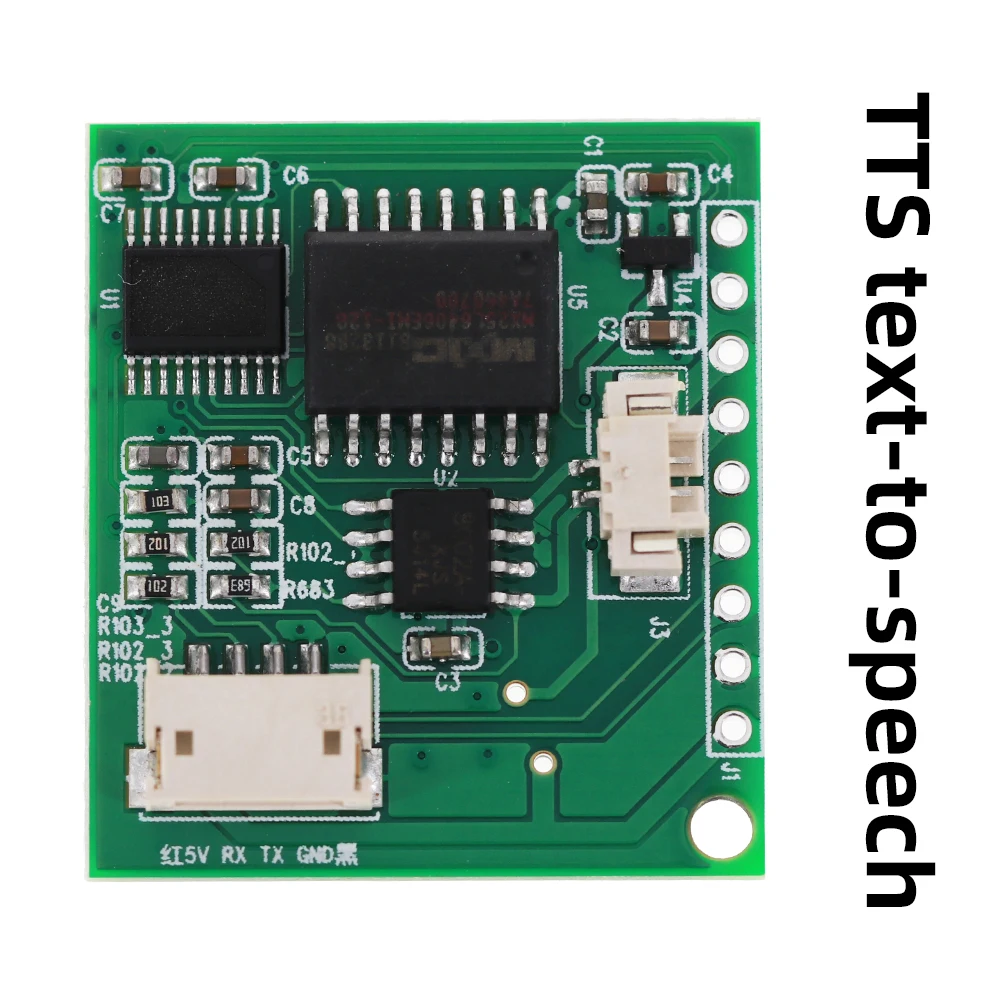 Китайский модуль синтеза текста-речи TTS заменяет SYN6288 и XFS5152