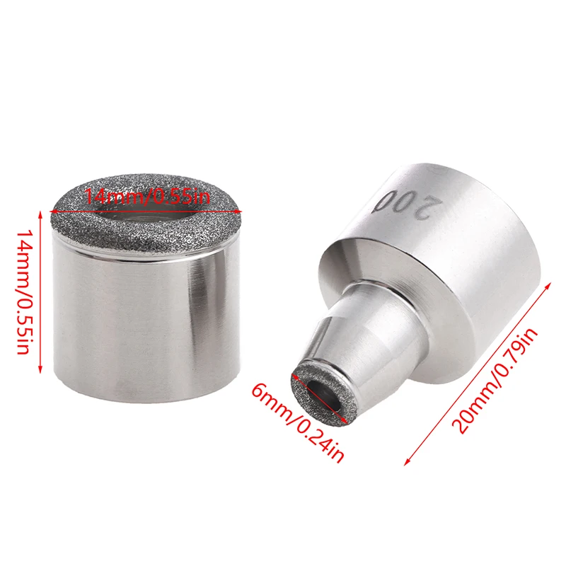 Наконечник для микродермабразии из нержавеющей стали 100/150/200 # сменный наконечник