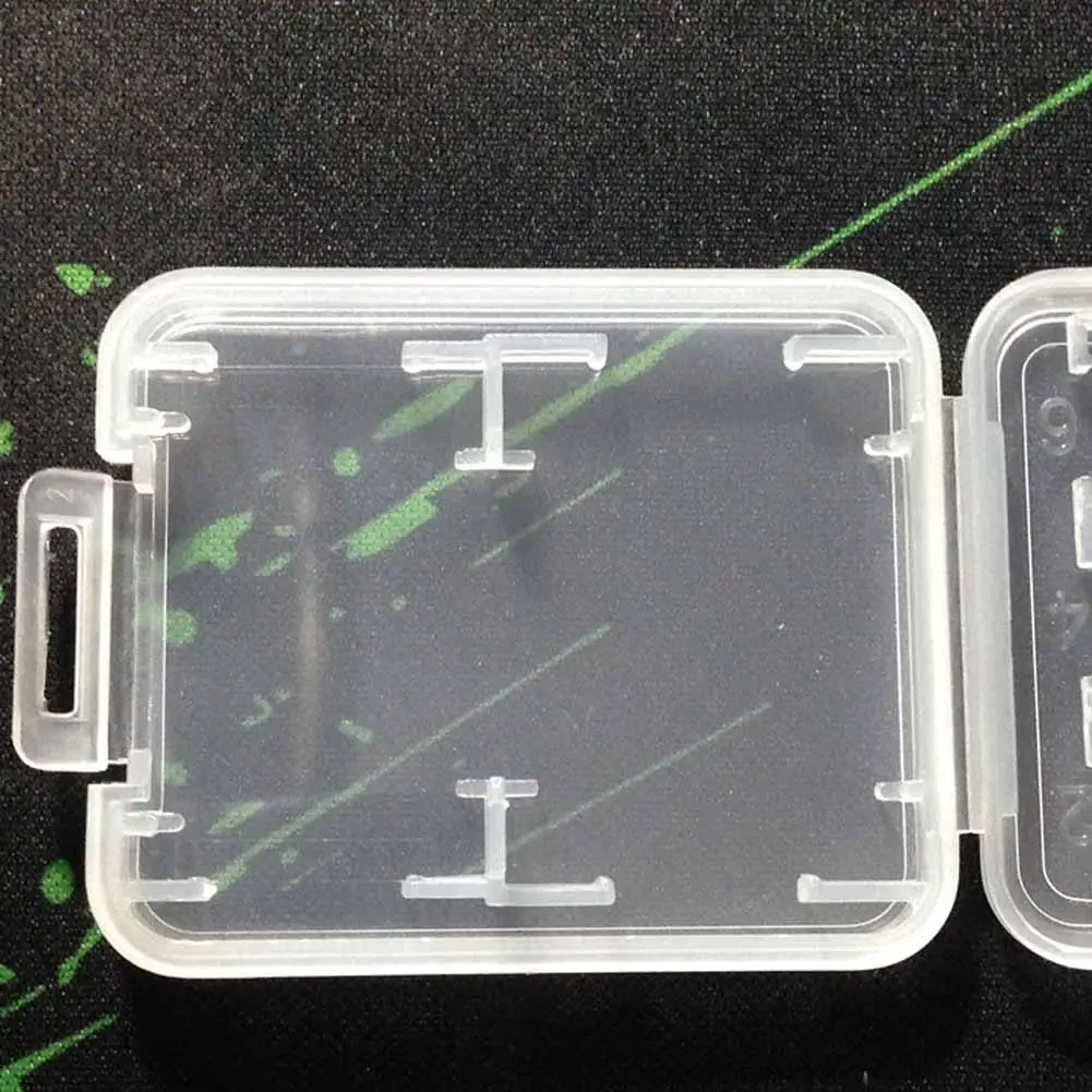 Прозрачный пластиковый чехол для карты памяти Stick Micro SD MS Card Защитная карта