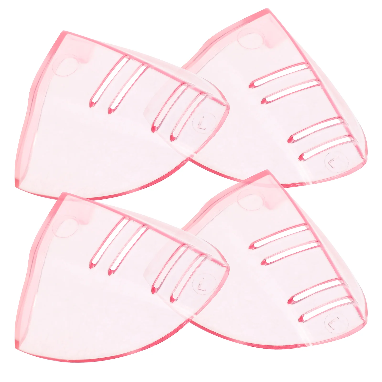 2 пары защитных крыльев для очков боковые щитки прозрачная тяжелая защита