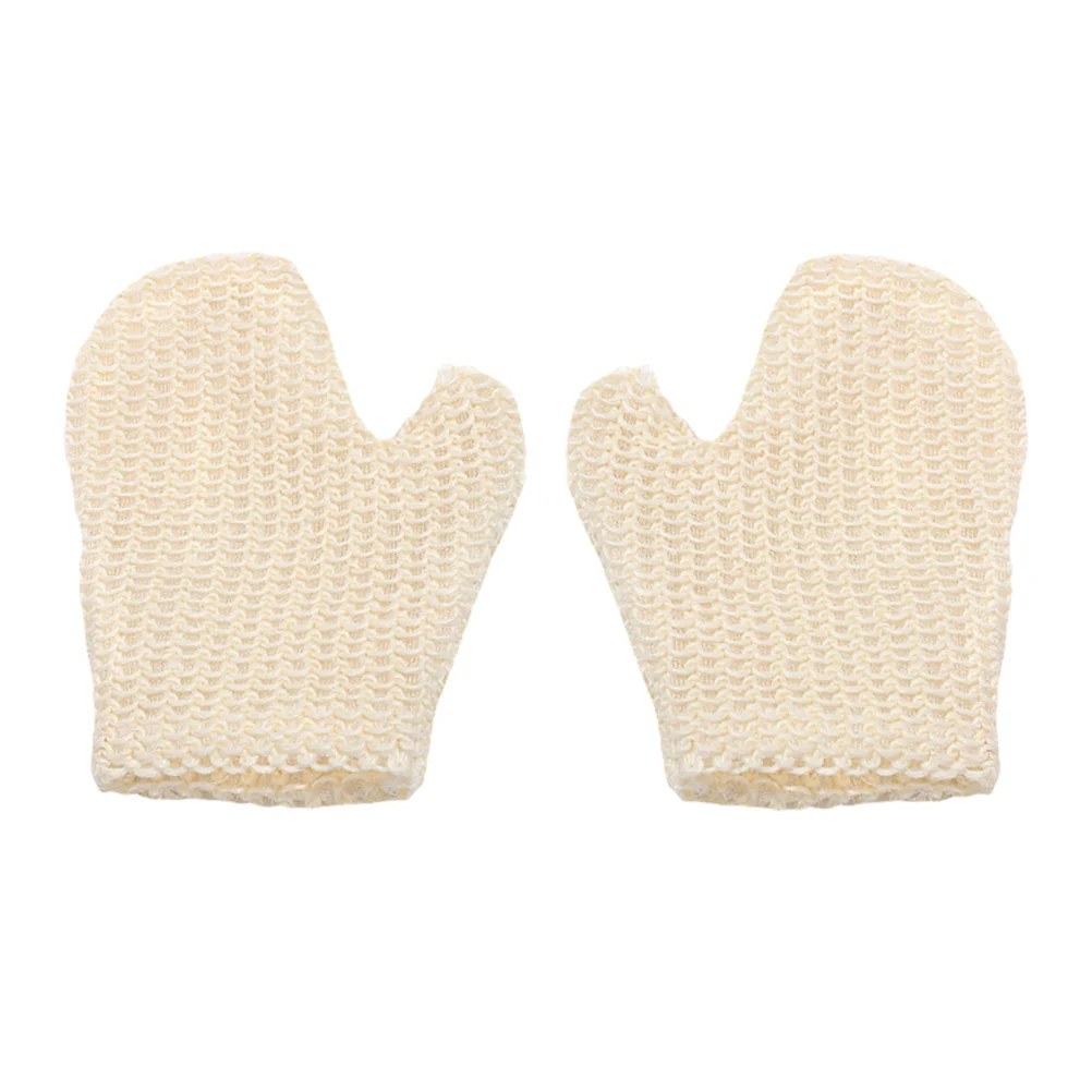

2Pcs Exfoliating Bath Mitts Bath Mittens for Body Scrub and Back Cleaning