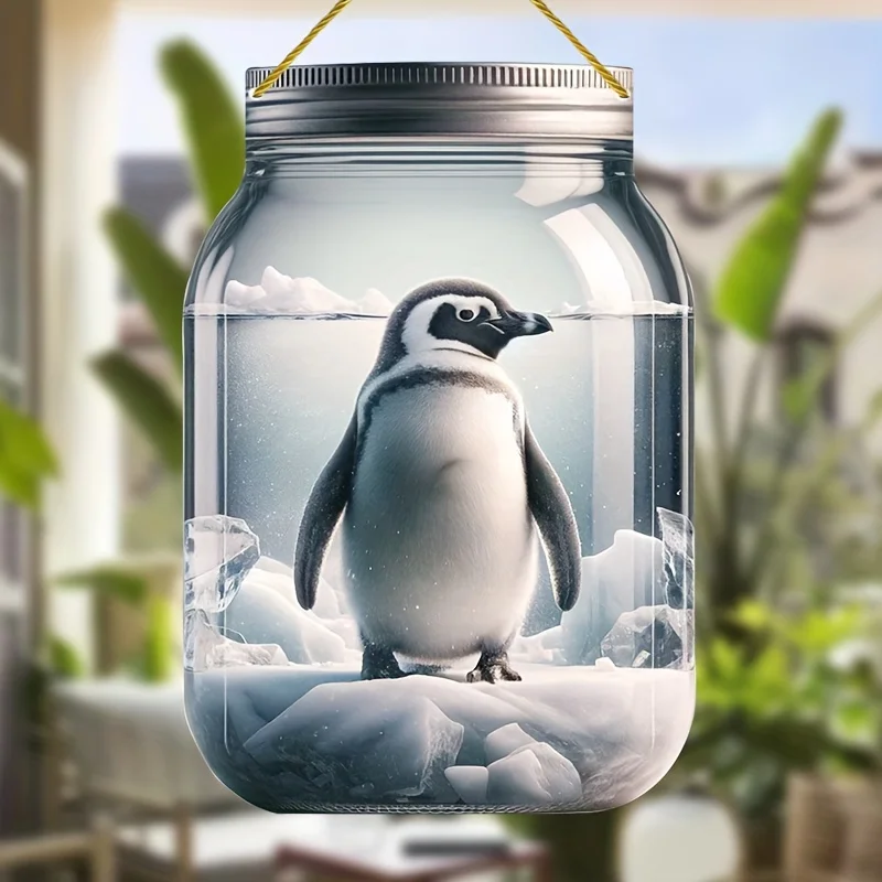 Зеркало Пингвин подарок на любой случай! Осветляет свое пространство с помощью