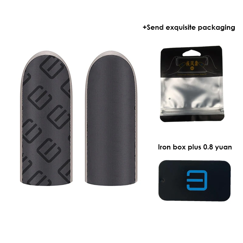 

Anti-slip Thumb Fingertip Sleeves Breathable Fingertips Sweat-proof Finger Cover 1 Pair Breathable Mobile Gaming Finger Sleeve