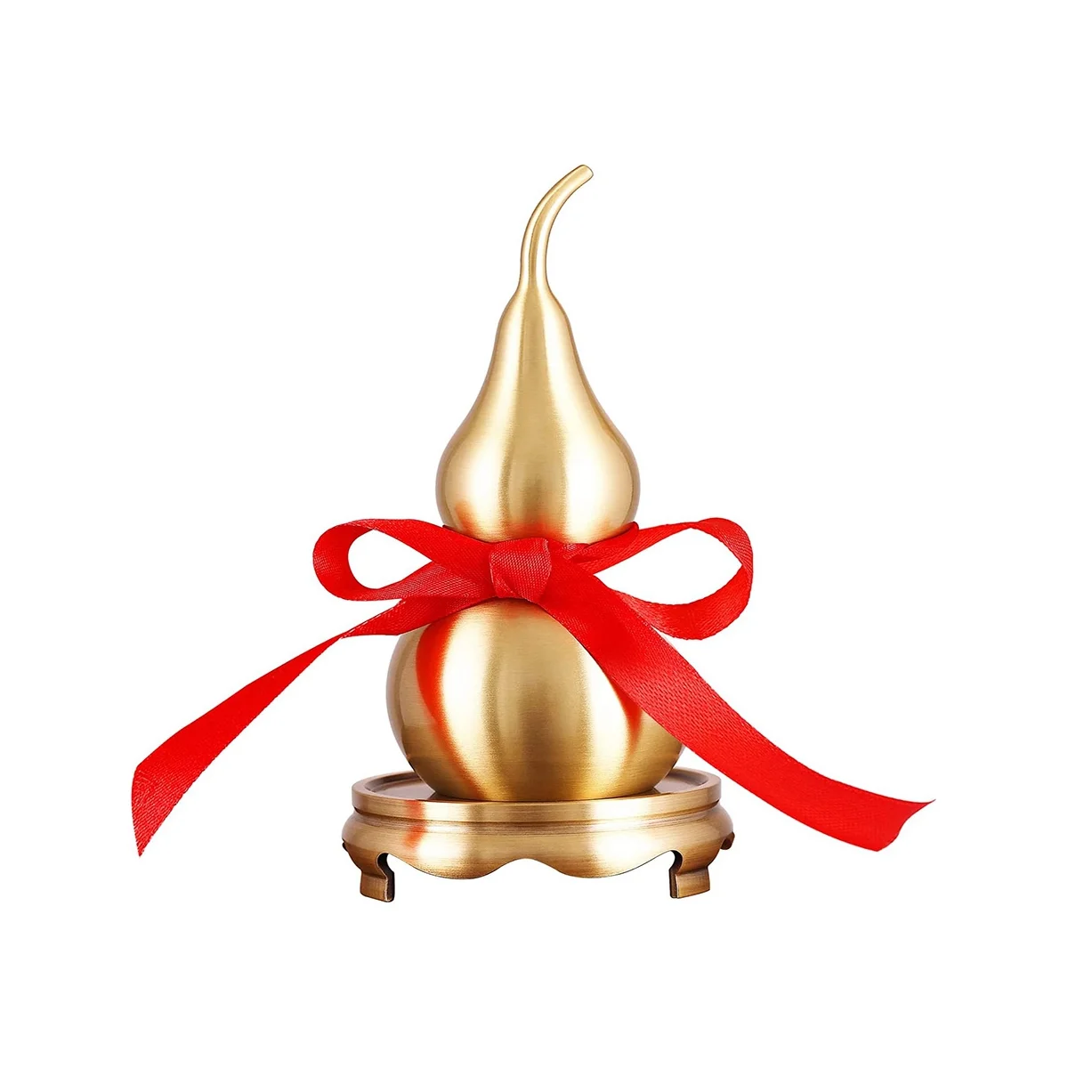 

Фэн-шуй Декор Lou латунь с красной полосой для идеального, стол, книжная полка, полностью латунный артифакт