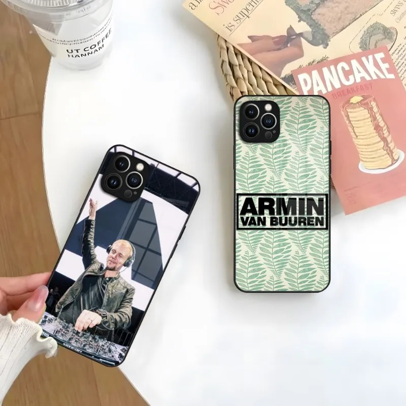 Dj Armin Van Buuren чехол для телефона Iphone 15 14 Pro Max 13 12 11 Mini X Xr Xs 8 7 Puls стекло