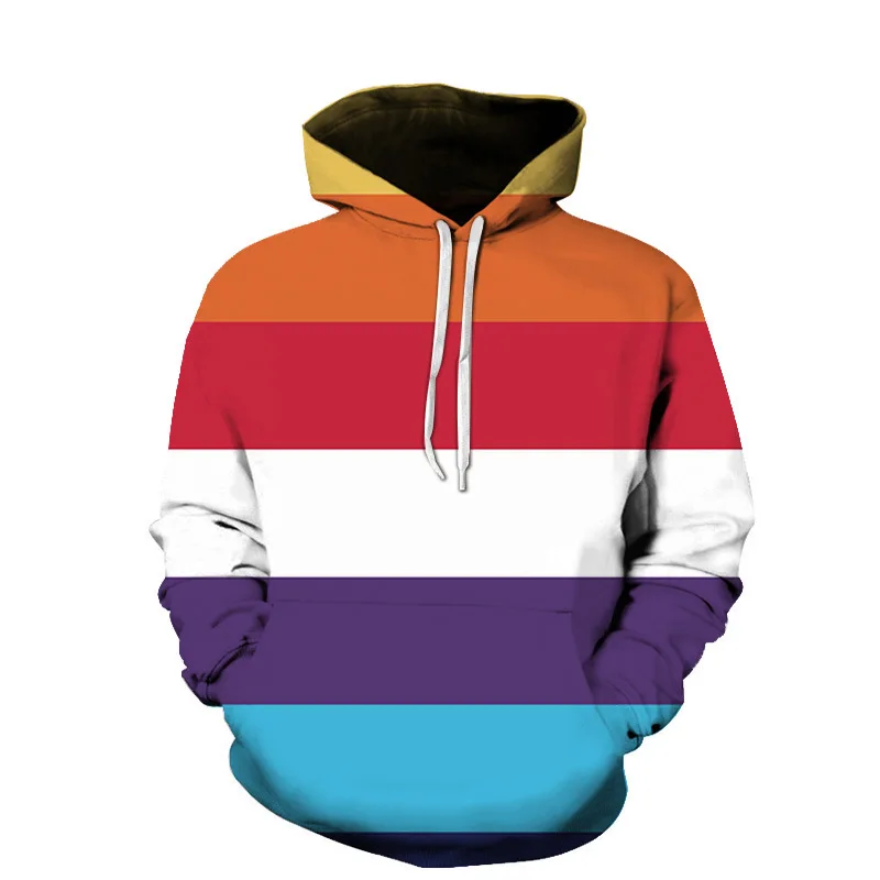 Мужской Свитер оверсайз с круглым вырезом в стиле Харадзюку |