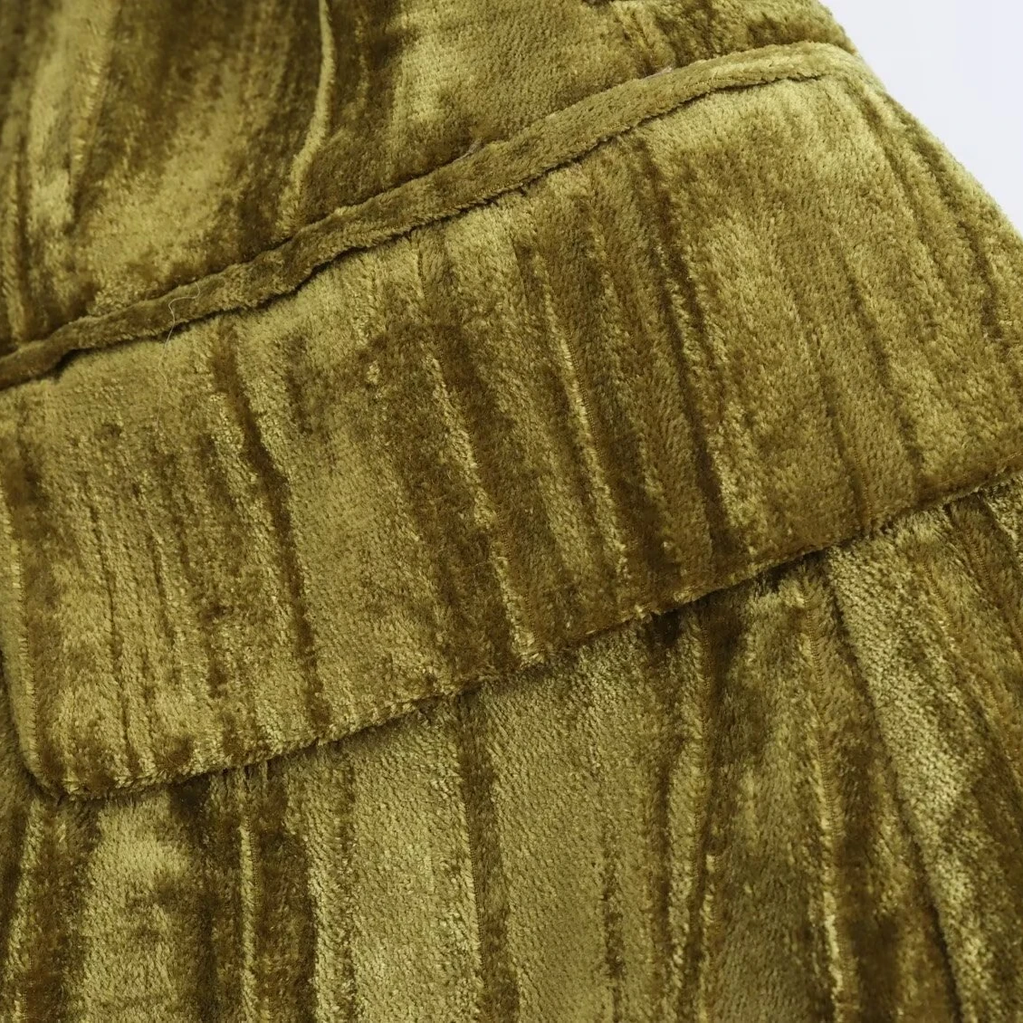 KEYANKETIAN новый зимний женский бархатный костюм с поясом ретро-стиль пиджак