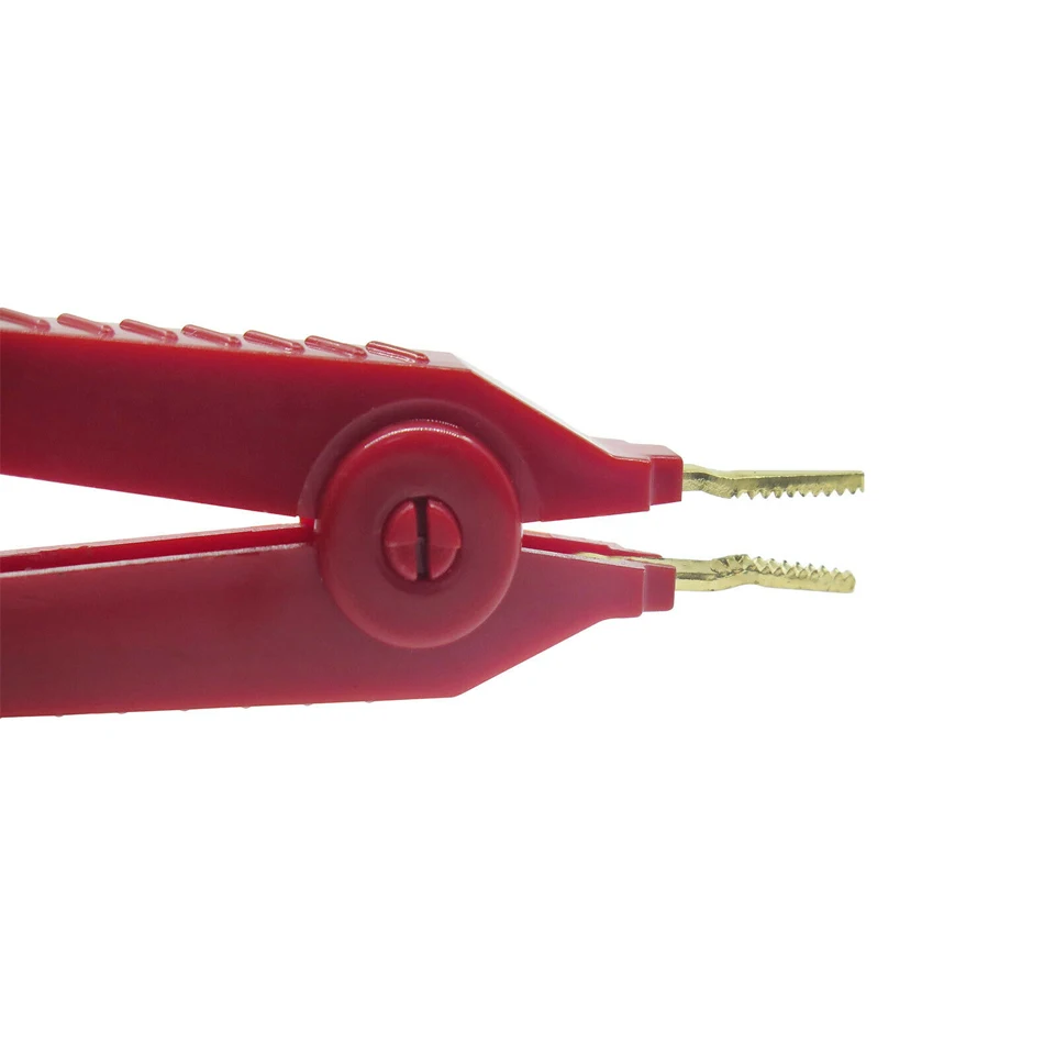 1 шт. зажим крокодил 90 мм Kelvin медная позолоченная пластина LCR тестовый