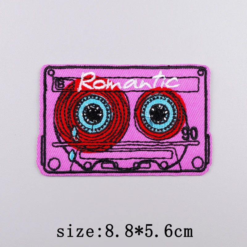 ТВ-набор нашивка для будильника железные нашивки с вышивкой одежды термоклеевые