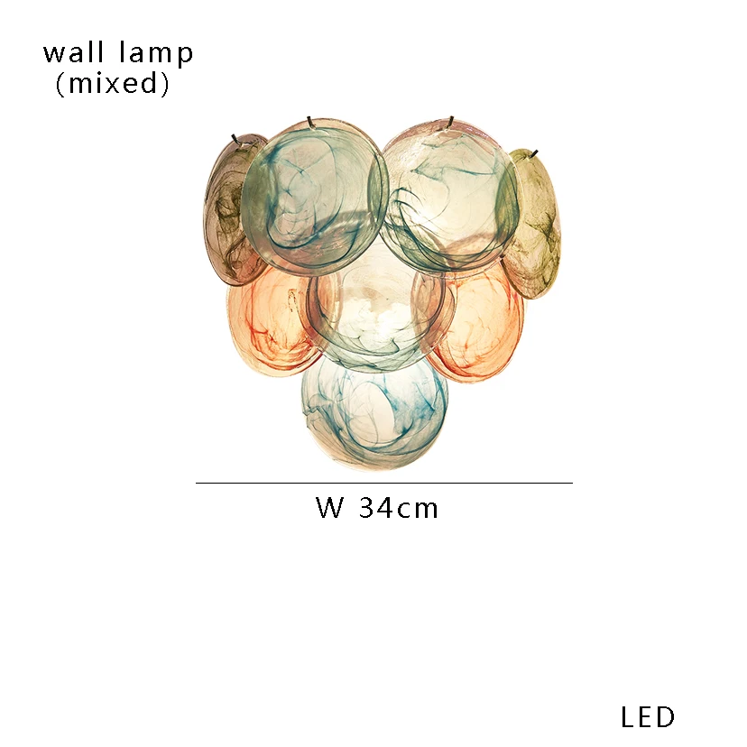 

Подвесной светильник Lampara, розовый, стеклянный