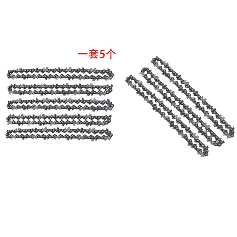 

Mini Chainsaw Chain 6 Inch Chainsaw Chain Guide Saw Chain Replacement Portable Saw Chain