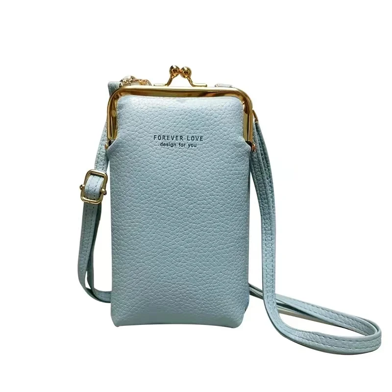 New Korean Fashion High Quality Leather Large Capacity Women's Wallet Four Seasons Shopping Travel Multi Functional Shoulder Bag