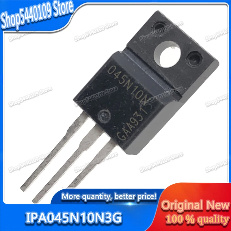 10 шт. IPP045N10N3G TO-220 IPA045N10N3G IPI045N10N3G 045N10N TO220 100A 100В транзистор питания MOSFET Бесплатная
