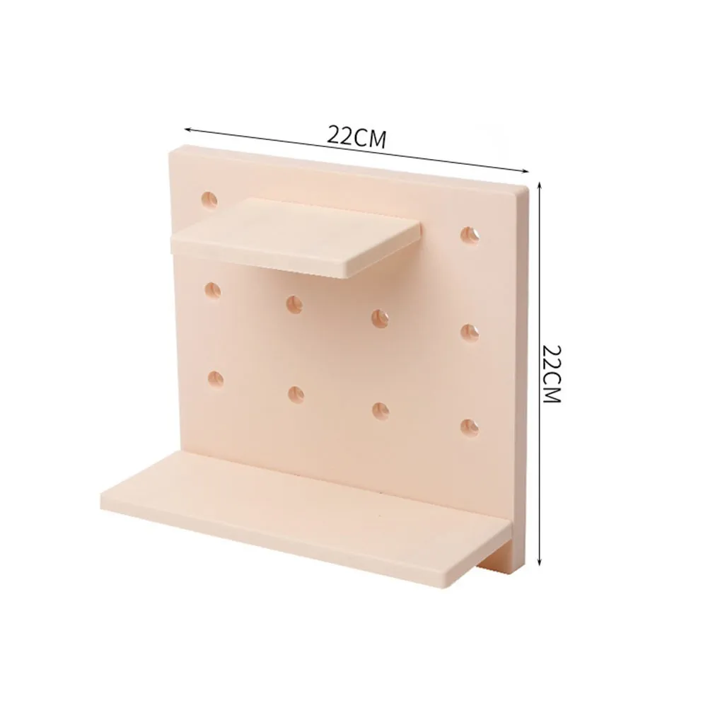 

High Quality Storage Shelf Shelf Wall Shelf Wall Mount Wear-resistant Bedroom Durable Hanging Household Kitchen