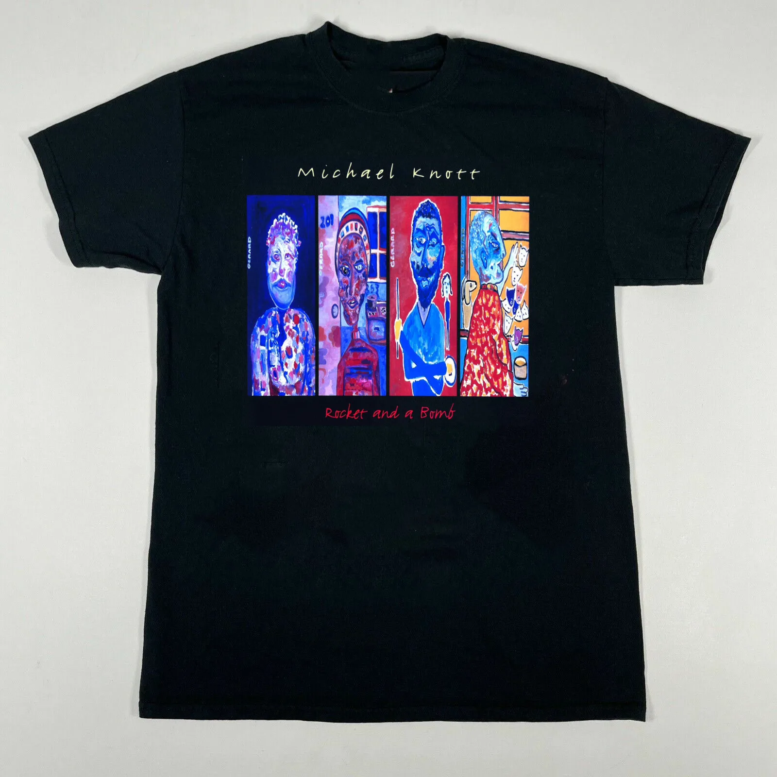 Черная футболка Gulch Band размер S 5XL TMB2382