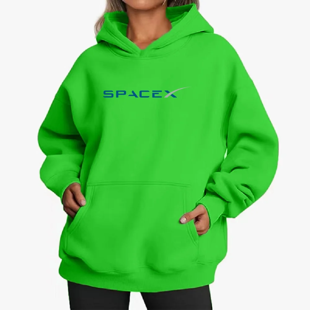 Модная женская толстовка с капюшоном SpaceX ELON MUSK SPACE SCIENCE StarmanX Expeditionl шерстяная