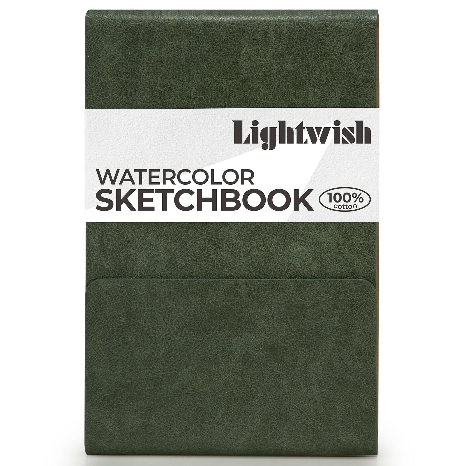 Фото Акварельный альбом Lightwish, акварельный журнал емкостью 300 г/м2, акварельная бумага без кислоты для художников, 20 листов 5,5*8,2 дюйма №1