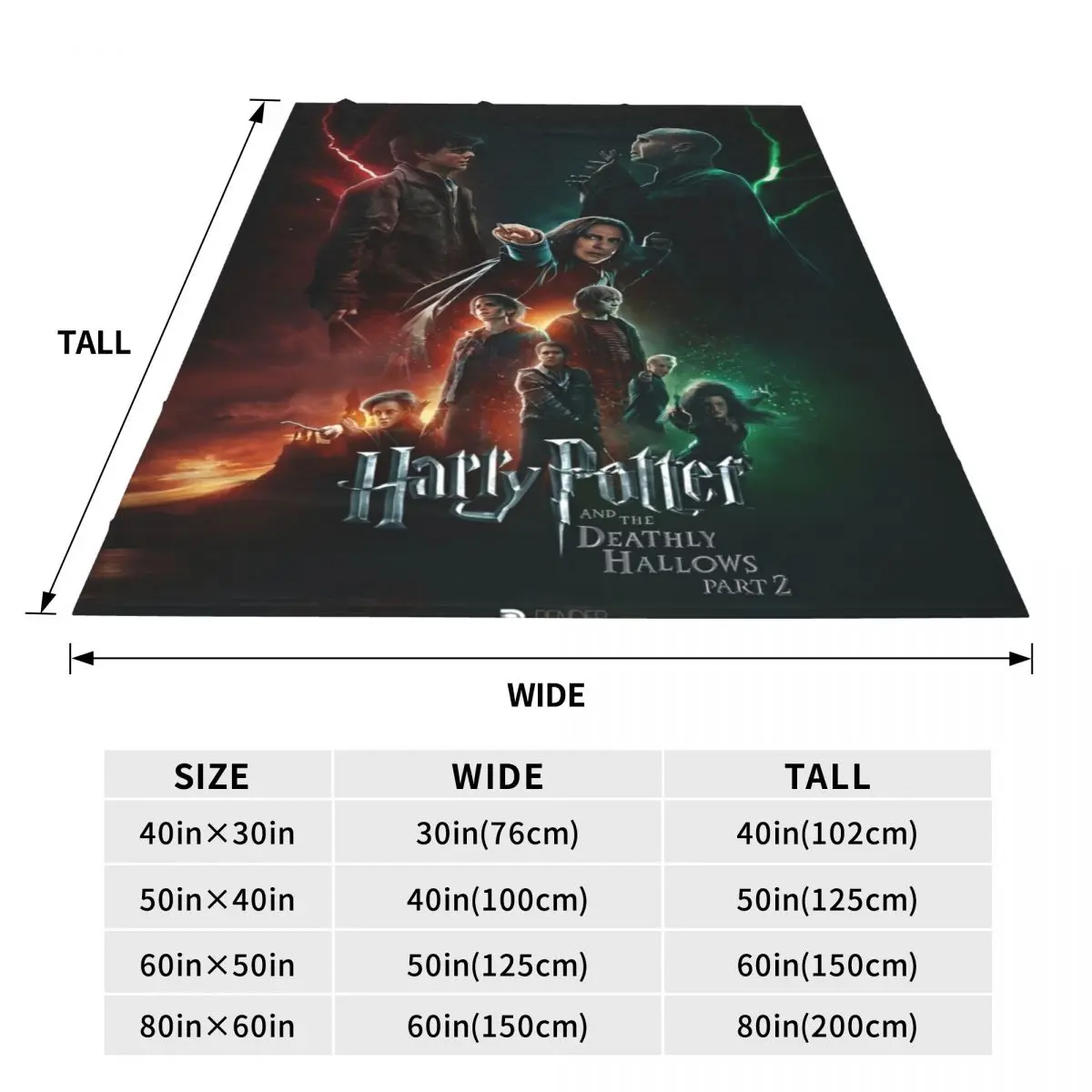 Одеяло из фильма Гаррис P-Potters Magic World декоративное фланелевое одеяло для