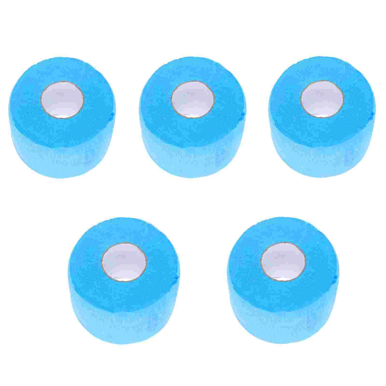 

5Rolls One-off Neck Papers Barbershop Neck Protection Papers Salon Supplies Blue