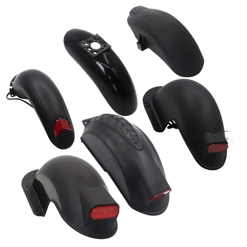 

Комплект передних/задних крыльев для электроскутера Kugoo M4, передняя защита шин, задняя защита шин, запчасти для скутера 10 дюймов