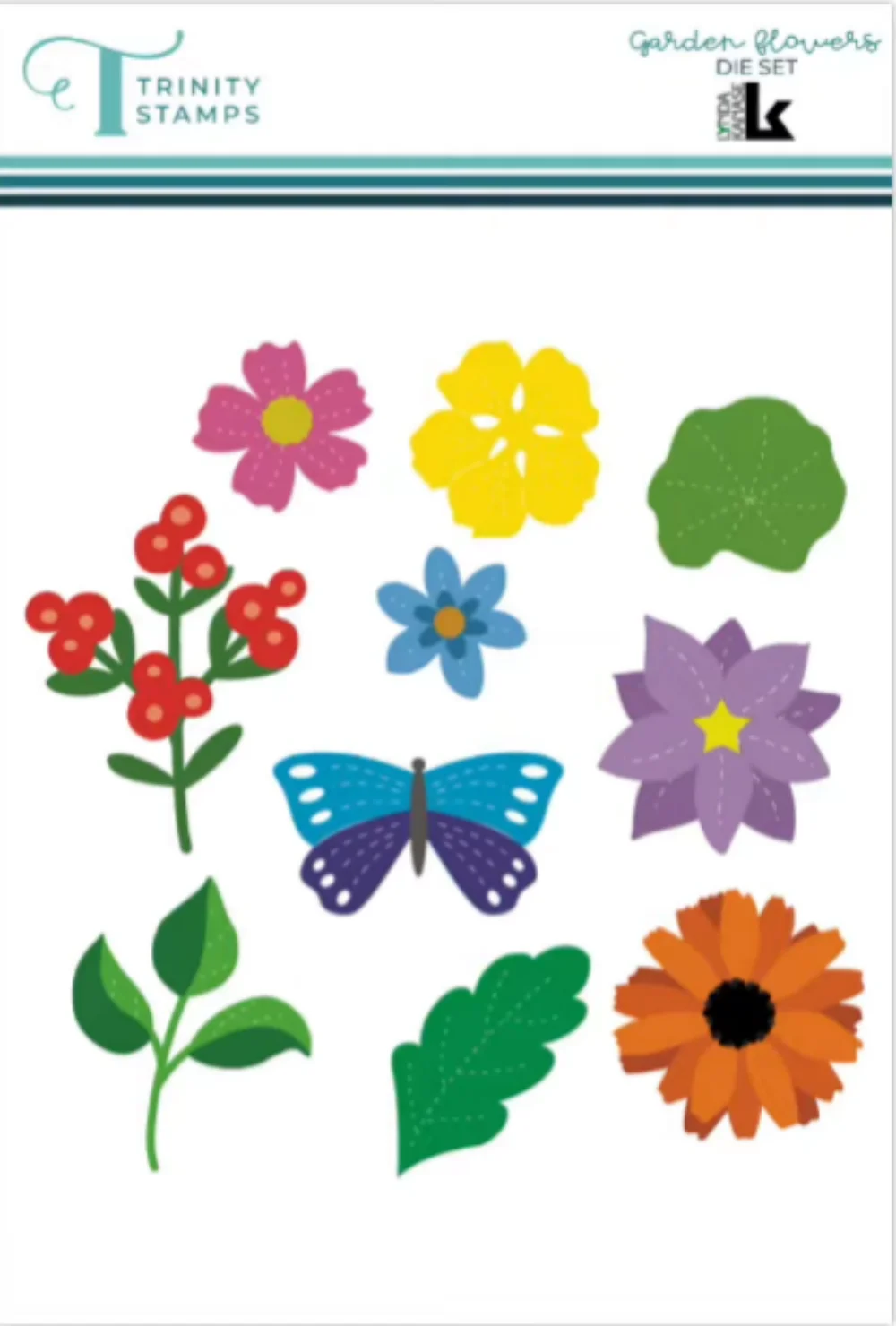 Металлические штампы с цветами и бабочками для украшения своими руками