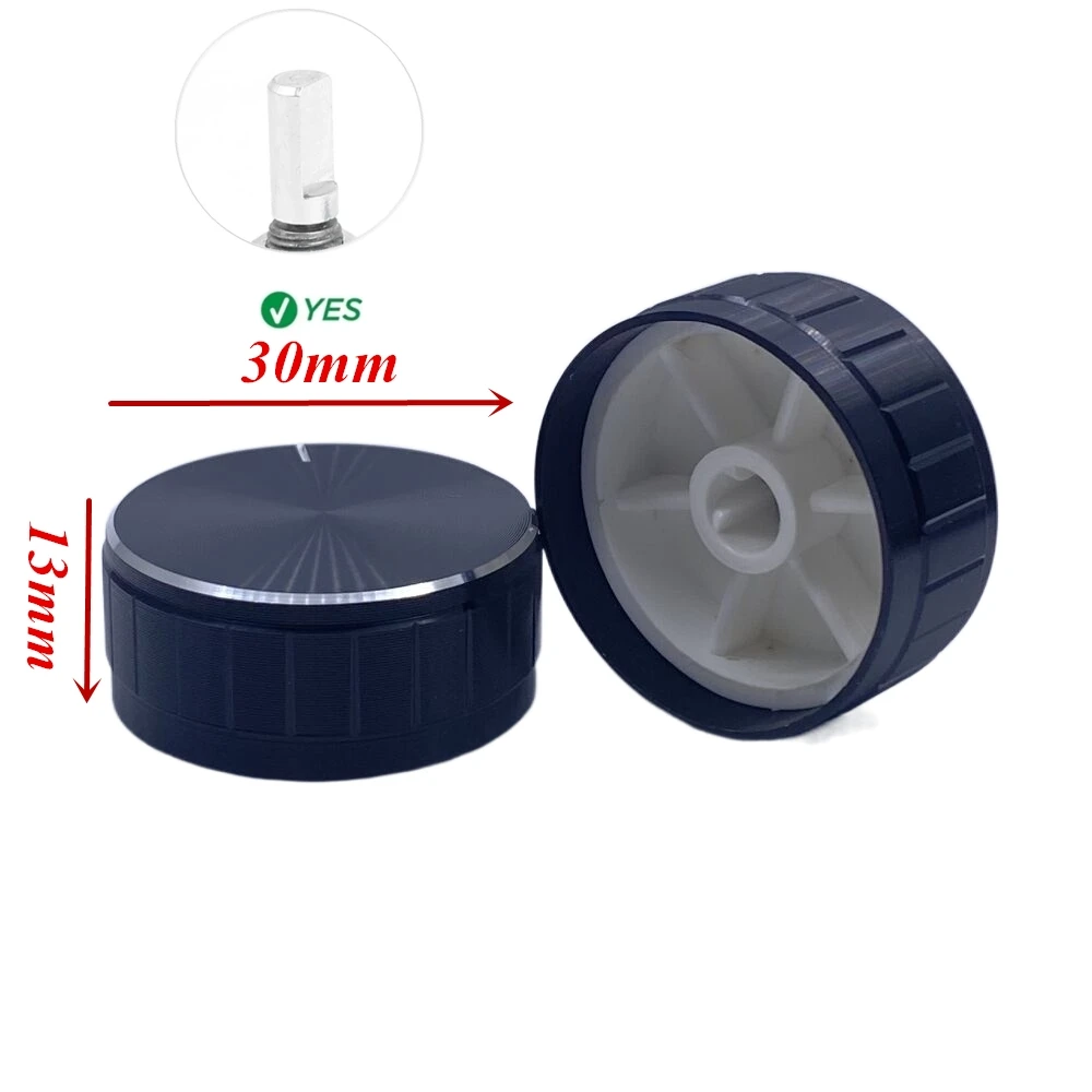 1 шт. 30*13 мм ручка громкости из алюминиевого сплава потенциометра управления