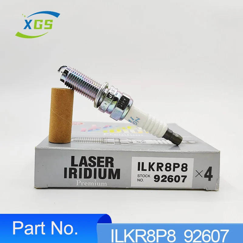 

4Pcs Brand Iridium Platinum Spark Plugs ILKR8P8 92607 Car Candles For Trumpchi GS4 1.3T GA6/GS4 1.5T GA8 GM8 GS8 2.0T ILKR8P8