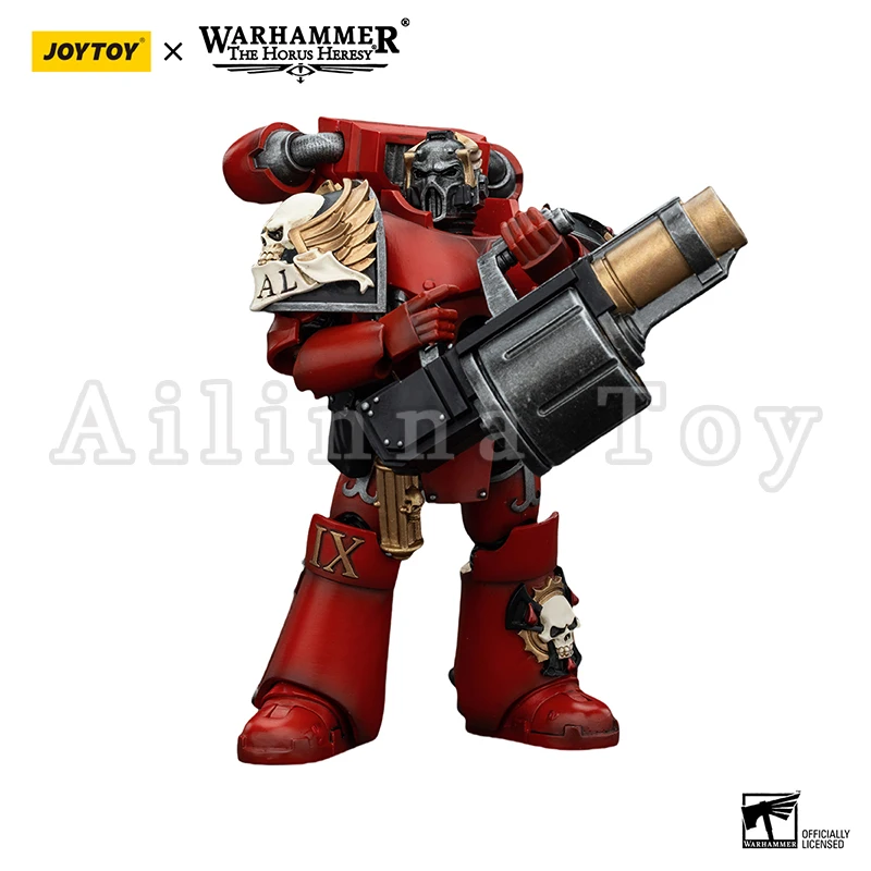 [PRE-ORDER] JOYTOY 1/18 Фигурка Horus Heresy Blood Angels Angel's Tears Squad Legion Praetor in Tartaros Terminator Arm