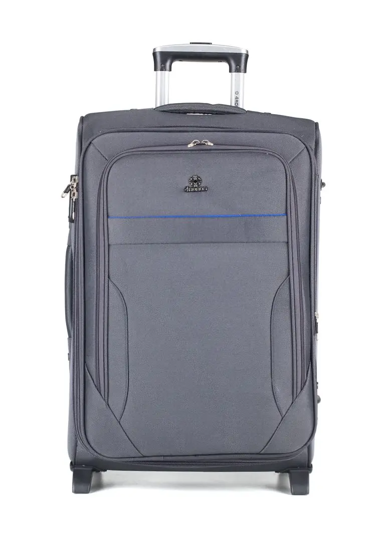 Чемодан маленький 4ROADS 6127 (S+) серый 36х53х26 арт:Ch0305 | Багаж и сумки