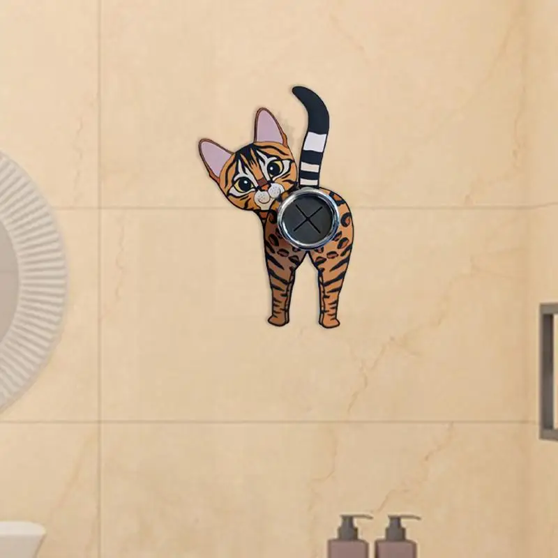 Вешалка для кошек клейкий крючок полотенец настенный держатель универсальные