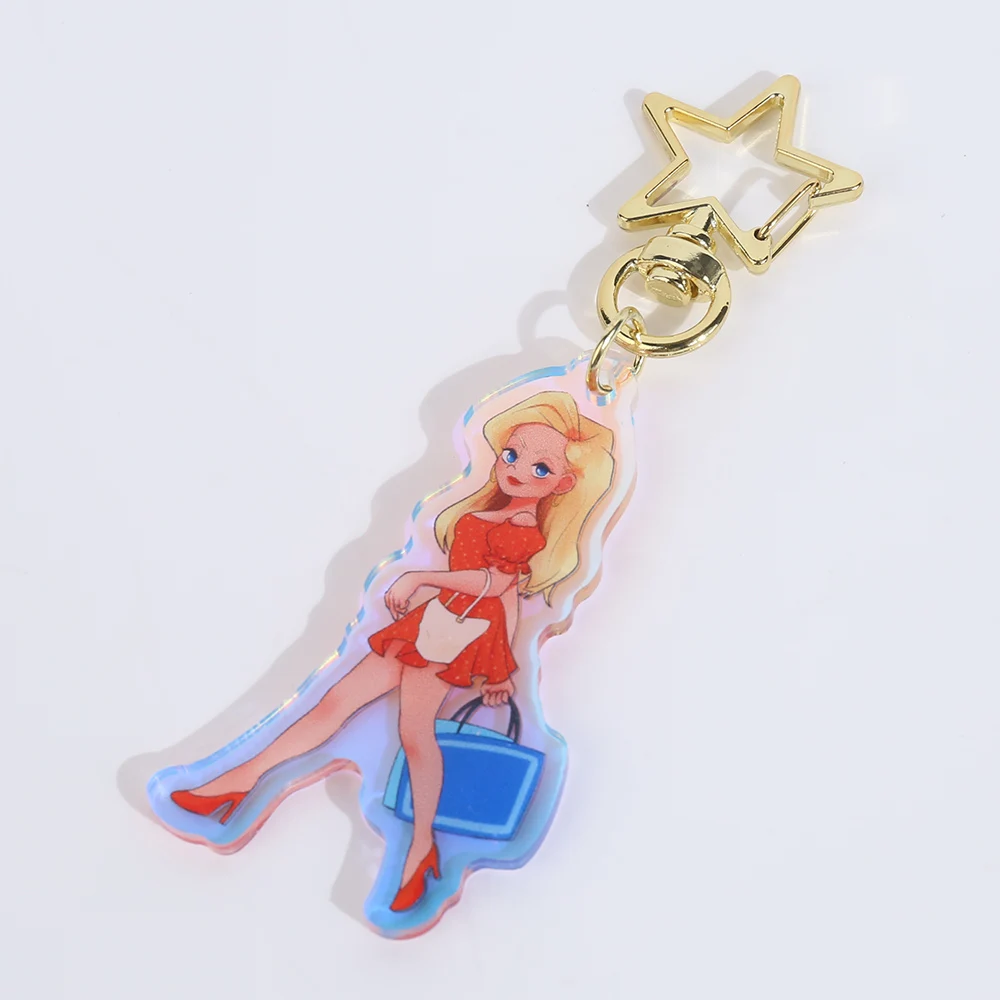 

Оптовая продажа персонализированных голографических акриловых брелоков с УФ-печатью и прозрачным логотипом