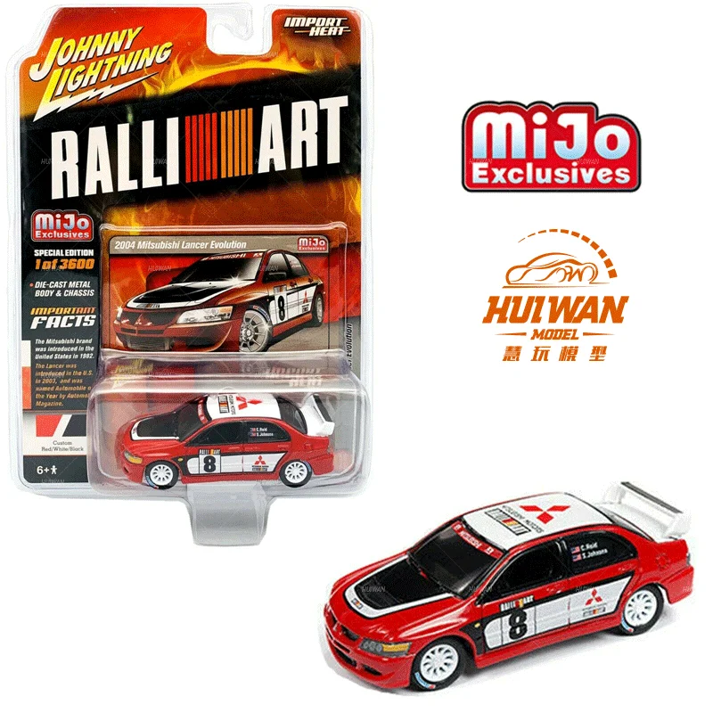 

Johnny Lightning 1:64 2004 EVO Collection of Simulation Alloy Car Model Children Toys