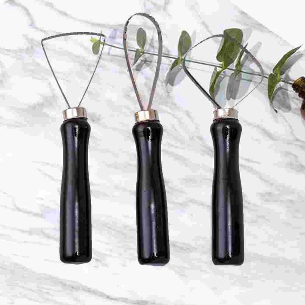 

3pcs Sculpture Scraper Handle Professional Utility Creative Sculpture Tool Scraper for Family Co-worker Friends