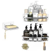 bathroom shelf stainless steel corner shower shelf with soap dish holder shower organizer for bathroom accessories