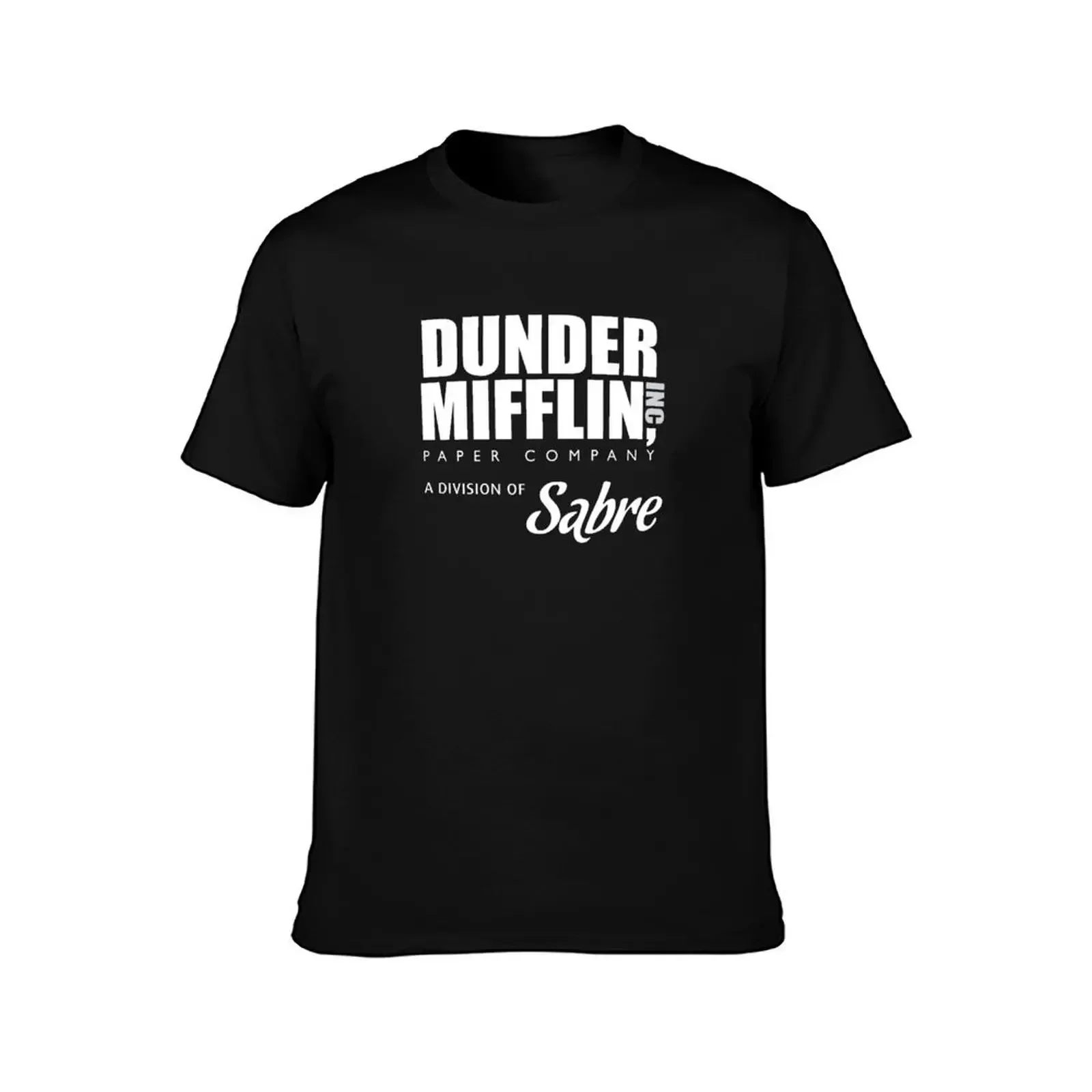 Футболка Dunder Mifflin Paper Company A Division of Sabre/The Office хлопковые футболки с рисунком