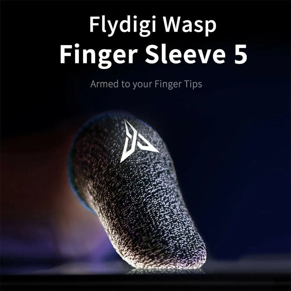 

Геймпад Flydigi для пальцев, профессиональный дышащий чехол для сенсорного экрана, с защитой от пота, совместим с Ios, Android, 4 игры