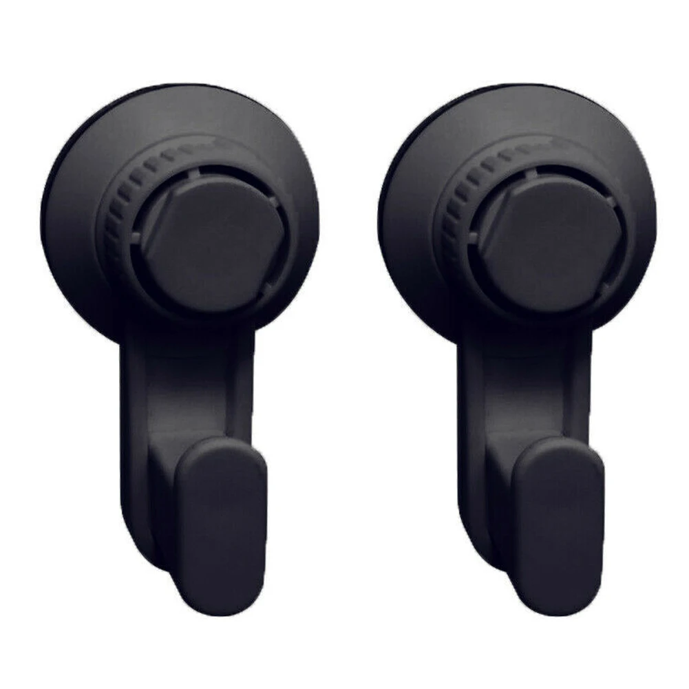 

2pcs Heavy Load Reusable Holder Waterproof Towel Vacuum Suction Cup Hooks Bathroom Wall Hanging Tool Strong Powerful Kitchen