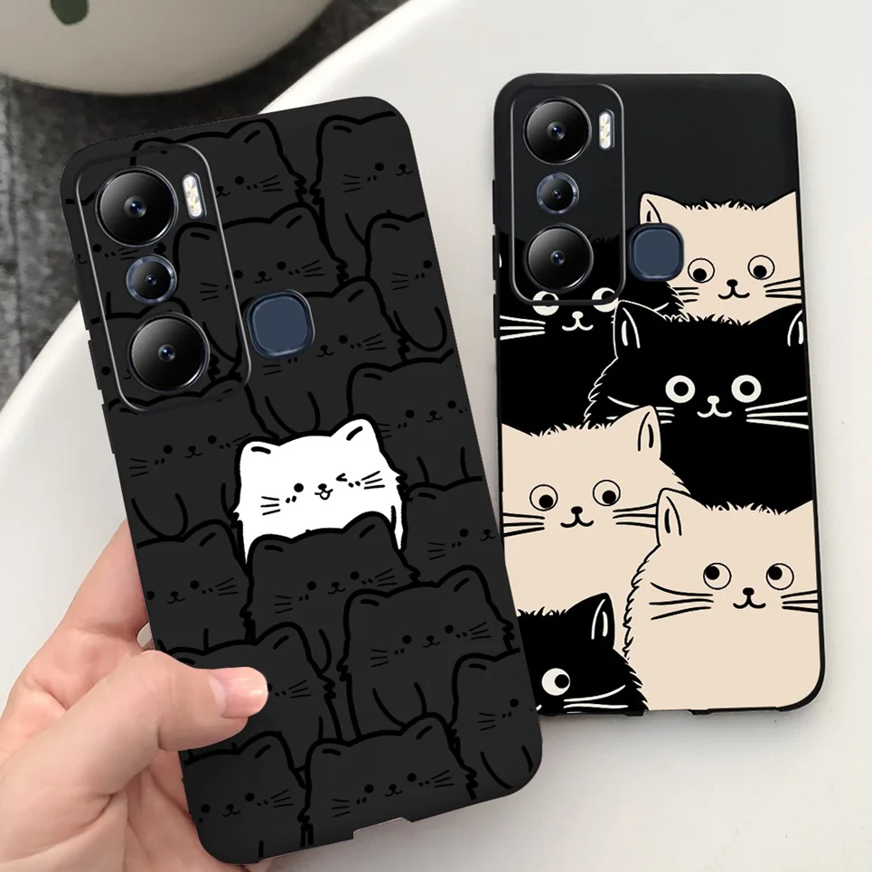 Чехол для Infinix Hot 20i 20s чехол X6826 X665C X665E с ночным видением мягкий из ТПУ Для 20 pro Hot20 Play