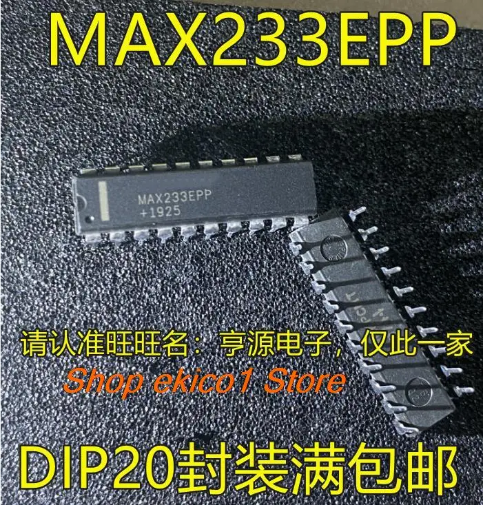 5 шт. оригинальный запас MAX233CPP MAX233EPP MAX233 DIP20 MAX233ACWP AEWP SOP20 (art.: 3920cab33ea47) - 3920cab33ea47