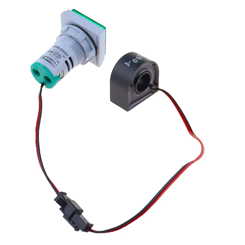 3 в 1 цифровой вольтметр Амперметр переменного тока 60 ~ 500 В Гц Частотный