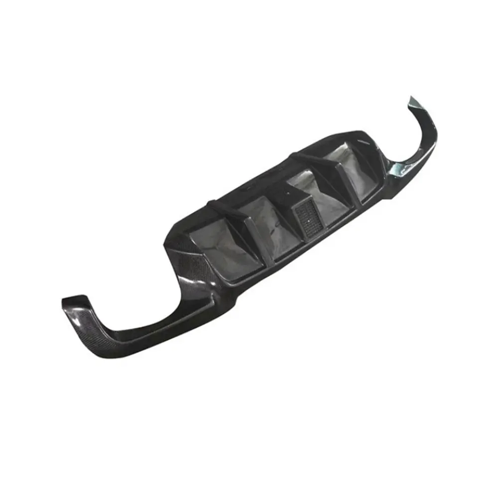 5-серийный автомобильный Стайлинг задний бампер из углеродного волокна диффузор