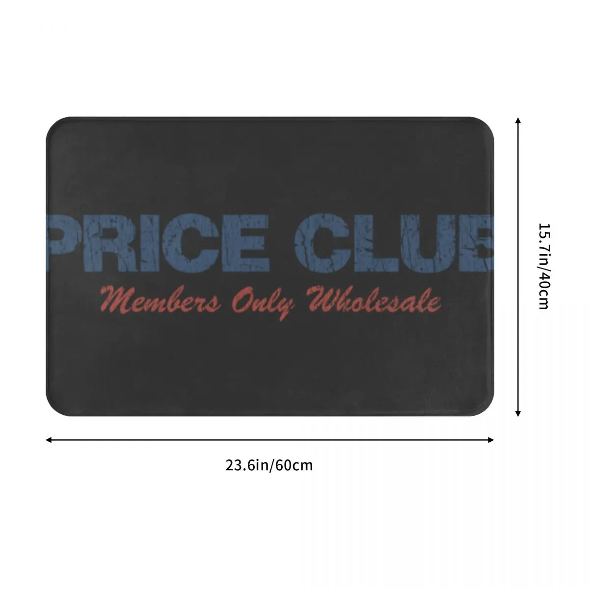 Фото Коврик для прихожей Price Club 1976, влаговпитывающий коврик для дома, для дождливой погоды №3