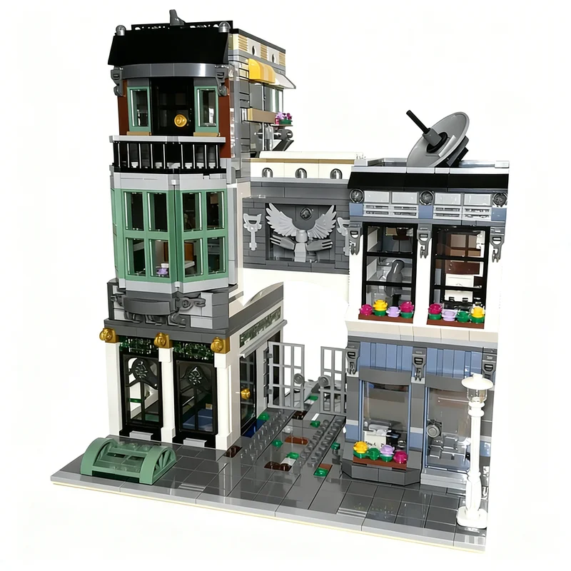 Фото 2058 деталей MOC - Ювелир - Модульные здания 