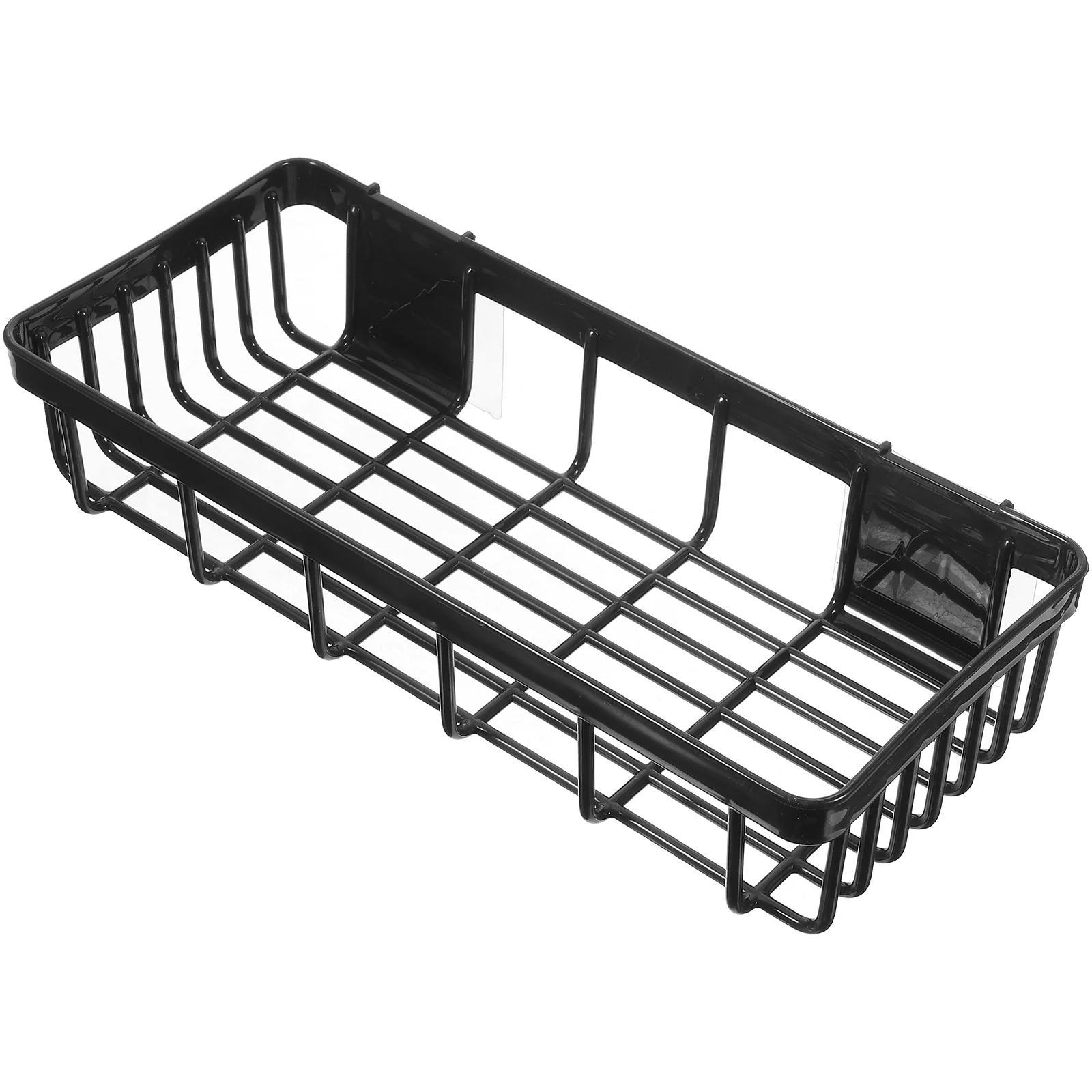 

Wall Hanging Shelf Household Kitchen Organizing Mounted Rack Organizer Bathroom Storage Shampoo Holder Plastic