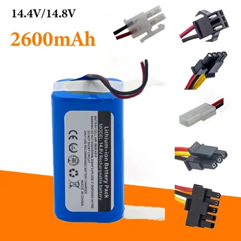 청소 로봇 14.8V 2600mAh 충전식 배터리 샤오미, Ecovacs,iBoto iLife,Chuwi,Polaris,Kitfort,Genio,Liectroux, dibe
