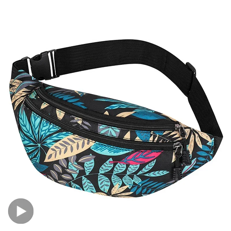 

Hip Belly Sachet Kangaroo Purse Mobile Nylon Girl Fanny Pouch Waist Bum Side Bag Lady Banana Waistbag Belt For Pack Women Phone